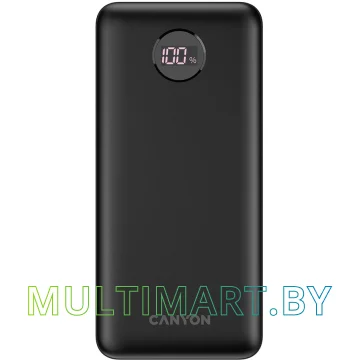 Портативное зарядное устройство Canyon PB-2002 20000mAh (черный)